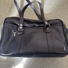 EASTBOY イーストボーイ　スクールバッグ　合皮　黒　ブラック　学生鞄