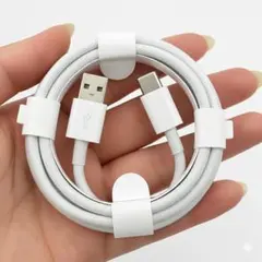 1M 1本 急速 充電ケーブル iPhone タイプc 充電 ケーブル ナイロン