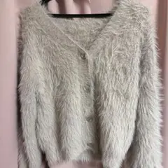 RESEXXYリゼクシー　シャギーニットカーディガン