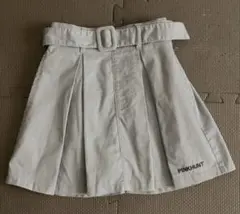PINKHUNT ライトグレー プリーツスカートXS
