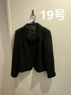 SOIRBENIR ブラックフォーマル　ワンピース　19号　喪服　大きいサイズ