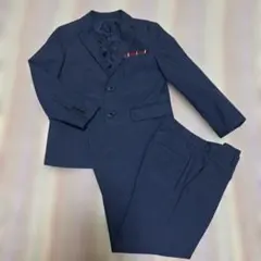 コムサイズム フォーマル セットアップ スーツ 120 男の子 ネイビー