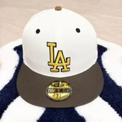 ★美品★7 3/8 NEWERA LA Dodgers 59FIFTY