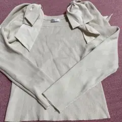新品 INGNI イング 肩リボン付きカットソー