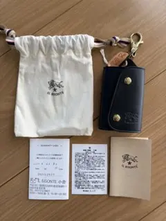 Yさま専用 新品 イルビゾンテ 本革 キーケース キーホルダー 6連
