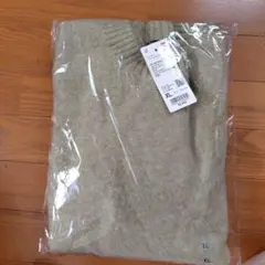 UNIQLO スフレヤーン クルーネックセーター ライトグリーン XL
