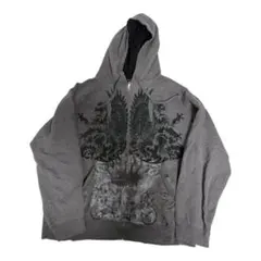 00s y2k print zip foodie