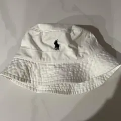Polo Ralph Lauren ホワイト バケットハット S/M