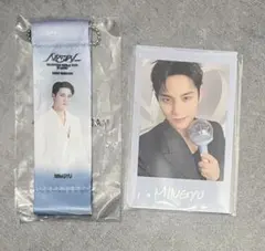 SEVENTEEN セブチ NEW_ミンギュ　カラット棒フォト/フラッグ　ガチャ