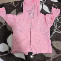 HELLO KITTY ピンクパーカー 80