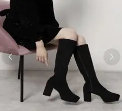 ESPERANZA ゆる傾斜ロングブーツ