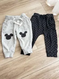 baby gap ベビーパンツ 12-18ヶ月 ミッキー　星