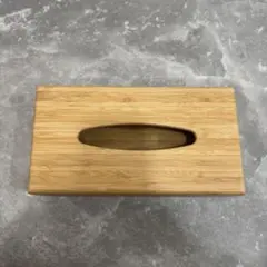 IKEA BONDILAN ティッシュケース ティッシュボックス 竹製 木製