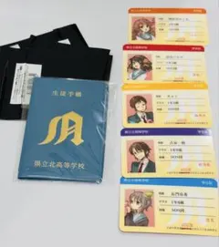 ヒカルの碁 私立海王中 葉瀬中 生徒手帳 校章 4点セット 当時もの