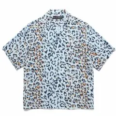 【美品 / 25ss】ワコマリア レオパード ハワイアンシャツ Mサイズのサムネイル