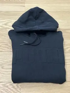 【プーマ】 フード付きパーカー 黒