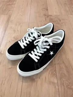 CONVERSE ONE STAR レザー 黒✕白 28cm 9 1/2 - メルカリ