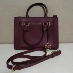 MICHAEL KORS バーガンディ ショルダーバッグ