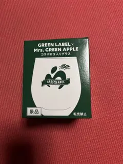 GREEN LABEL x Mrs. GREEN APPLE コラボグラス