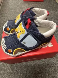 ベビーシューズ 14cm 車デザイン 限定品