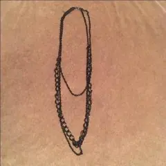 MOUSSY チェーン ネックレス ブラック マウジーのサムネイル