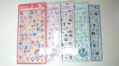 [新品]ボンボンドロップシール moji 文字 サンリオ キティ クロミ