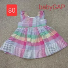 baby GAP ノースリーブワンピース 12-18ヶ月　夏服　女の子