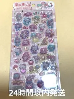 正規品　サンリオ　うるちゅるポップシール　キティ　マイメロ　キキララ