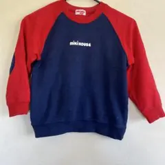 MIKIHOUSE ラグランスリーブ トレーナー 110