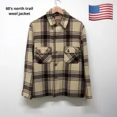 60s NorthTrail 노스트레일 울 재킷