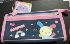 デニムポーチ ウサハナ サンリオ平成キャラクターシリーズ 胸きゅんメモリーズ