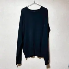 ロデオクラウンズ レディース L 黒 厚手ニットトップス 秋冬 大人カジュアル