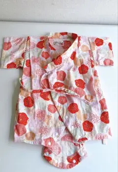 花柄甚平ロンパース