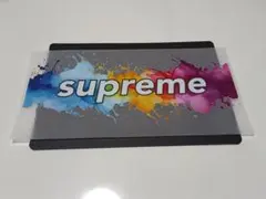 残り2点☆supreme アイロンプリントシート カラフル