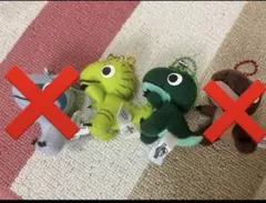 USJ ユニバ　ジュラシックワールド　キーホルダー　2体セット［バラ売り可］