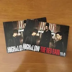 HiGH&LOW THE RED RAIN ポストカード