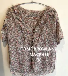 ◯美品⭐︎トゥモローランド　38 リバティ花柄プリント　2way