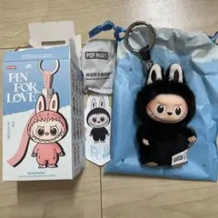 ラブブ　イニシャルPIN FOR LOVE シリーズ ぬいぐるみペンダント　R