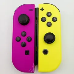 【美品純正完動品】Nintendo Switch Joy-Con 紫黄①