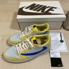 NIKE エアジョーダン1 トラヴィススコット　カナリー 26.0