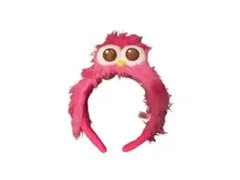 USJ ピンク フワフワ カチューシャ　セサミストリート　モッピー