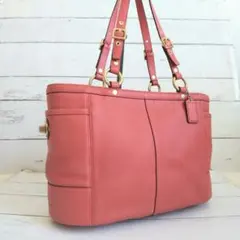 希少☆美品COACH コーチ パーカー レザー トートバッグ y2kのサムネイル