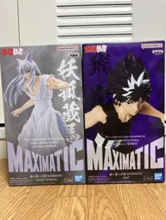幽遊白書 MAXIMATIC 妖狐蔵馬 飛影 フィギュアセット