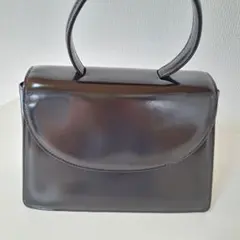 PIERRE BALMAIN レザーハンドバッグ 黒 C-12 - メルカリ