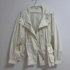 BEAUTY&YOUTH マウンテンパーカー ホワイト