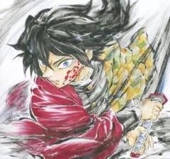 劇場版 鬼滅の刃　無限城編 第一章 猗窩座再来 　第15弾入場者特典　色紙