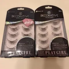 【DECORATIVE /SHO-BI 】つけまつ毛07番二個セットのサムネイル