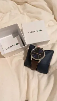 【Ks''様専用】LACOSTE ネイビー文字盤 アナログ時計
