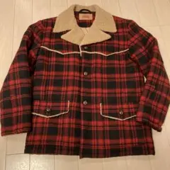 usedリーバイス☆チェックランチJKT☆L赤×黒のサムネイル