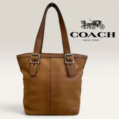 ✨希望額販売CP中✨ COACHコーチ トートバッグ オールドD063-9572